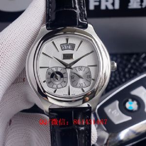 高精fang一比.一伯.爵黑带机械男士腕表