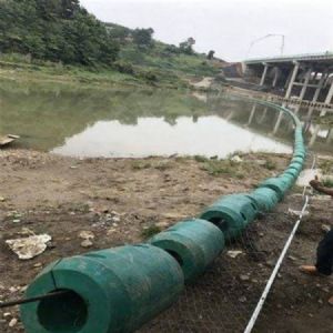 湖泊管道疏浚工程对夹式浮筒