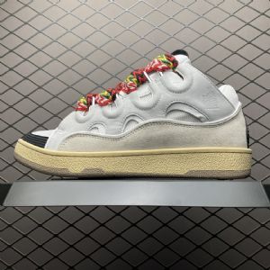 Lanvin �˷� Curb Sneakers Ƥ��Ͱ����а�Ь