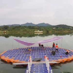 水上舞台浮筒--水面演艺活动的浮动平台